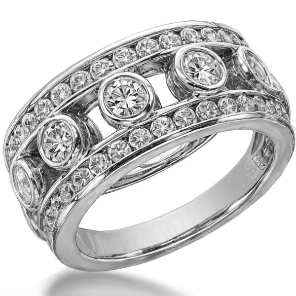 Moissanite Rings