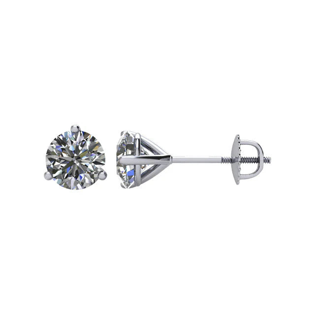 Cubic Zirconia Stud Earring Set